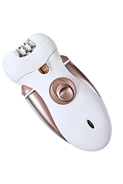 SDEPOT epilator electric, alimentat cu baterie, 2 capete interschimbabile, 2 ...