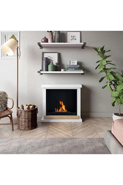 tagu Hagen Pure White FreeFlame bioethanol fireplace