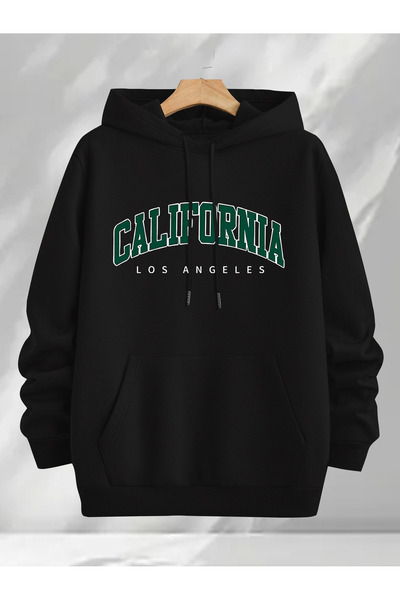 uyguntarz Multi-Colored Printed Hooded Sweatshirt 3-Pack Deal