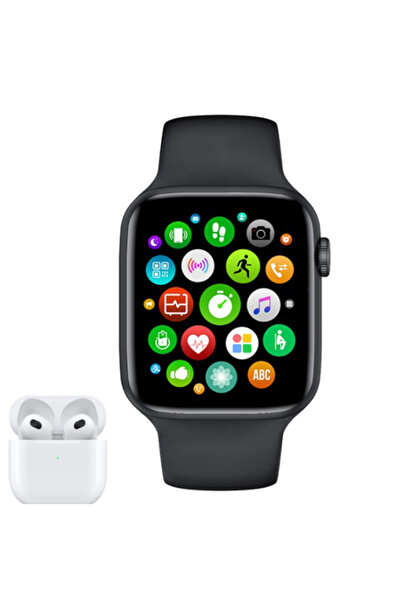 AHMED Smartwatch and wireless stereo headphones set