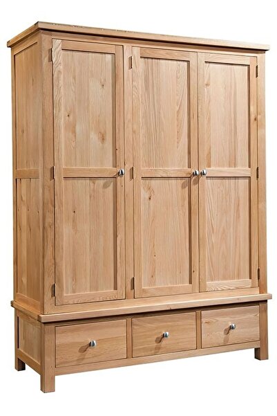 Bamena Wood Laker Ahşap Gardrop