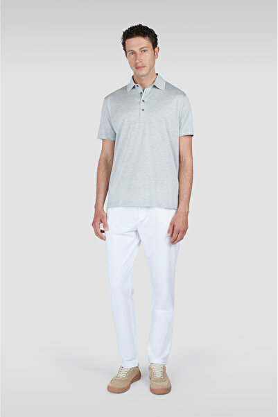 PAUL&SHARK SILK COTTON POLO SHIRT WITH BUTTONS