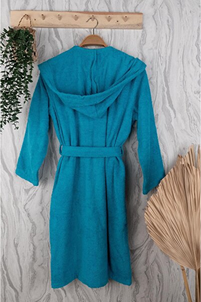 Baveno Unisex Premium Collection Cotton Hooded Bathrobe