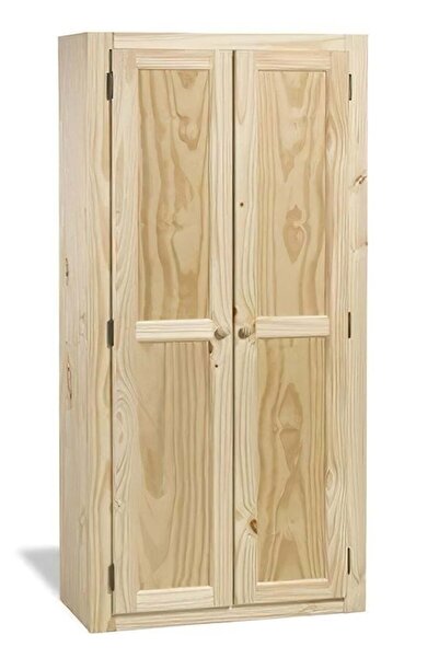Bamena Wood Relix Ahşap Gardırop