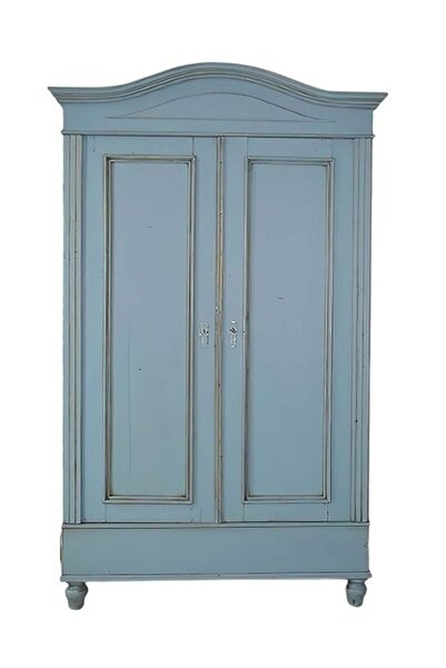 Bamena Wood Graffe Ahşap Gardrop