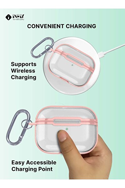 ineix Silicone Shockproof Protective Case Cover for Apple AirPods Pro 2 (2nd generation) 2022