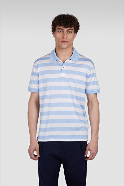PAUL&SHARK SILK COTTON POLO SHIRT WITH BUTTONS