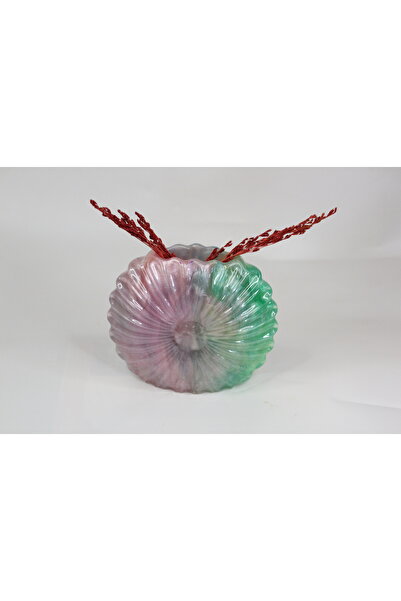 SAF HOBİ El Emeği Epoksi Reçine Saksı / Dekoratif Obje (Çiçeksiz) - Kadın Tas...