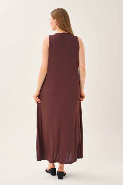 ALEXANDERGARDI V-Neck Pocket Detailed Maxi Dress