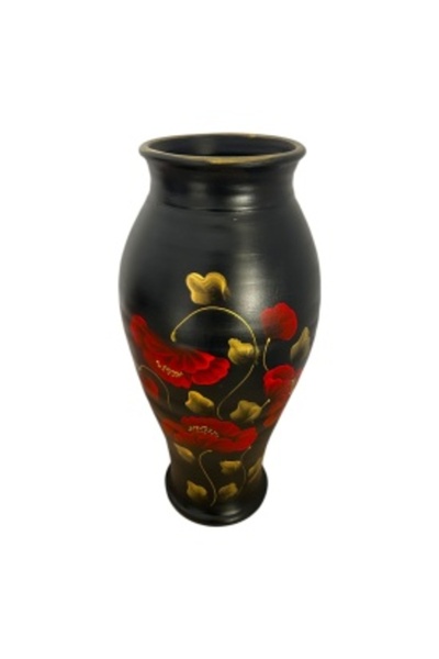 Ceramica Martinescu Large flower vase (poppies)
