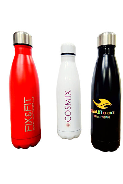 smart choice Personalized Water Bottle with Name or Logo – Reusable, Leak-Proof, Stainless Steel/Plastic