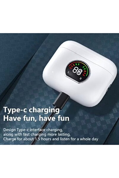 BOXE TWS PRO 7S MAX wireless headphones with digital LED display