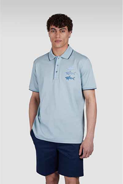 PAUL&SHARK Cotton Polo Shirt with Buttons