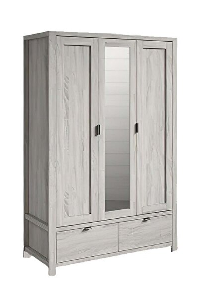 Bamena Wood Applen Ahşap Gardırop
