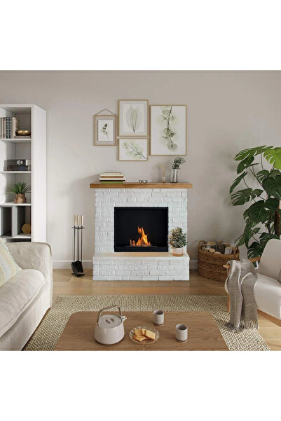 tagu Șemineu cu bioetanol Rolf Brick White FreeFlame