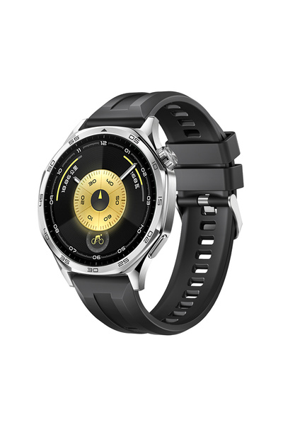 Khayra حزام سيليكون Amazfit GTR 47mm KHYR KRD-148 مقاس 22 مم - أسود