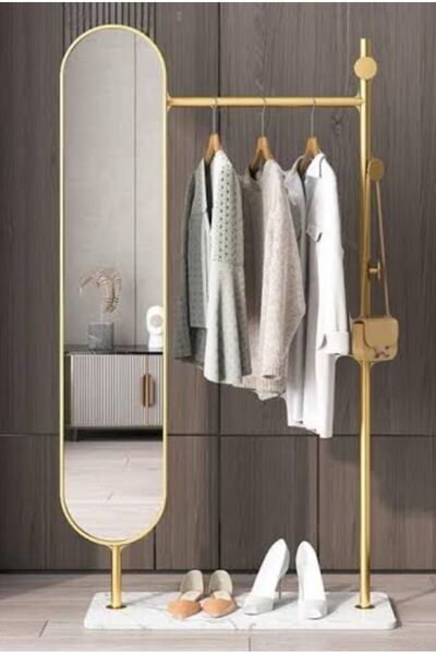 çkçhnm64 boy ayanısı ve elbise ve canta askısı