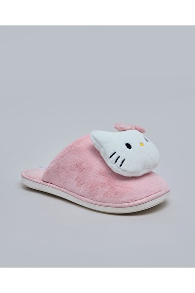 R&B Pink Women's Hello Kitty Bedroom Slippers