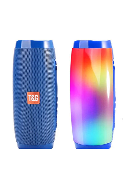 AHMED Portable speaker TG157 bluetooth LED light USB slot FM radio