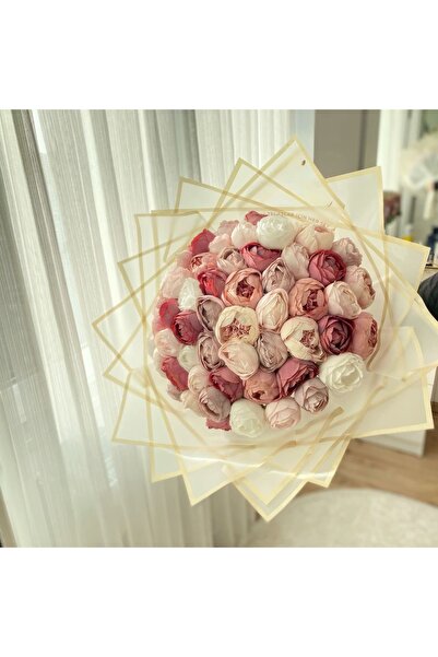 nesshomeeart Maxi Boy Şakayık Buketi İsteme Söz Nişan Buketi Özel Gün Hediye