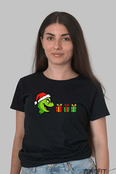 GILDAN Tricou De Craciun Grinch Si Cadourile Dama