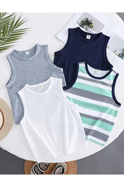 Sheya Sheya Tank Top Set, mixed colors