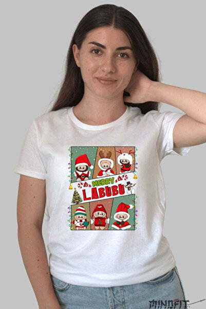 GILDAN Tricou De Craciun Merry Labubu Dama