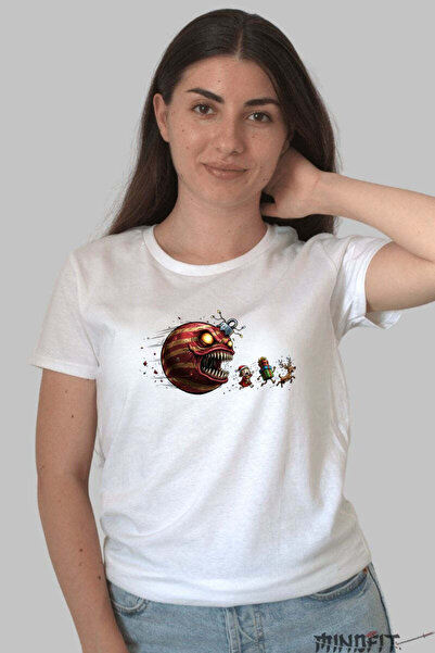 GILDAN Tricou De Craciun Planeta Monstru Si Sania Ingrozitilor Dama