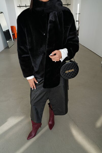 Özge Özgenç Self-Furled Fur Coat