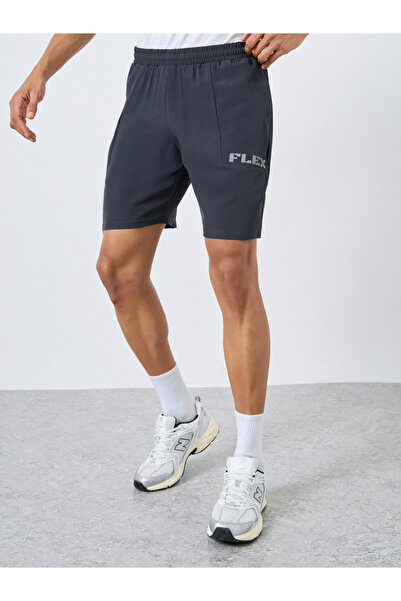 Styli Workout Shorts with Print Detail