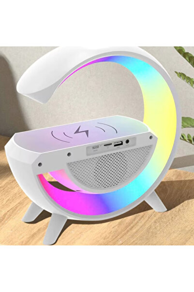 China G500 Multifunctional Speaker 3 in 1 RGB LED lamp smart bluetooth Wireless phone charger