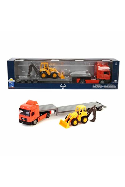 BYCEGU 1:43 Long Haul Man F2000 Carrier Truck