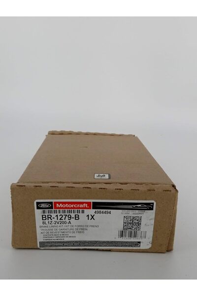 MOTORCRAFT مجموعة تيل فرامل خلفية أصلية لفورد إكسبيديشن ولينكولن نافيجيتور (2...