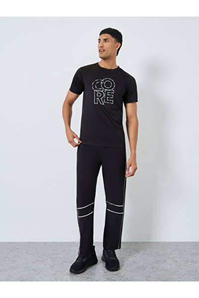 Styli Athleisure Track Pants with Piping Detail