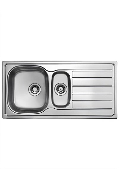 Teka Ukinox Hypnos 100 Sağ Dekorlu Çelik Eviye