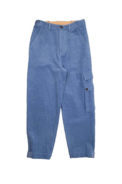 Ozmoz By Mukadder Özden Organic Velvet Cargo Pocket Pack Winter Boys' Trousers