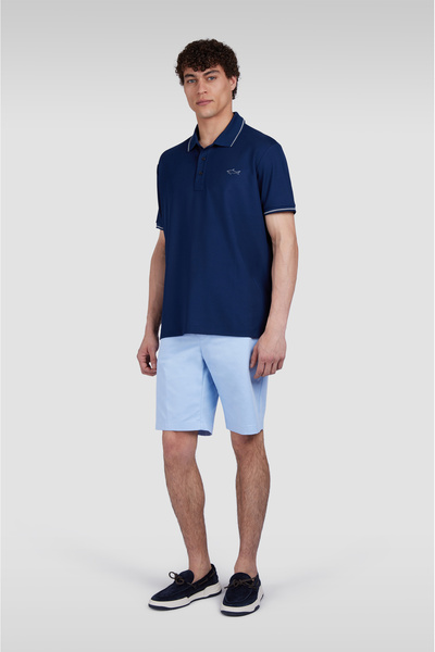 PAUL&SHARK Polo Shirt Seaqual with Buttons