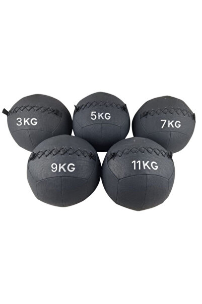 ZOCO BODY FIT Minge medicinală ®, FZ017, minge de perete, 11 kg, neagră