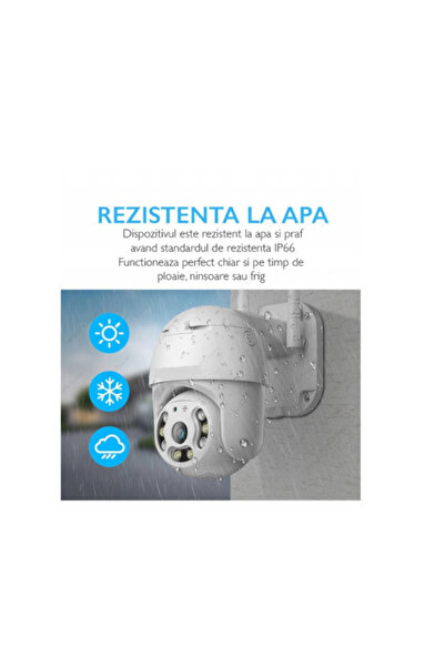 MİKİ WIFI Pro 8 LED 3MP outdoor/indoor surveillance camera FullHD 2k 4X zoom