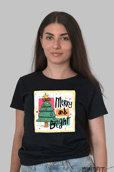 GILDAN Весела и светла дамска коледна тениска