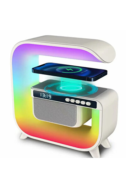 Amir LED Bluetooth speaker with wireless charger and watch HM G3