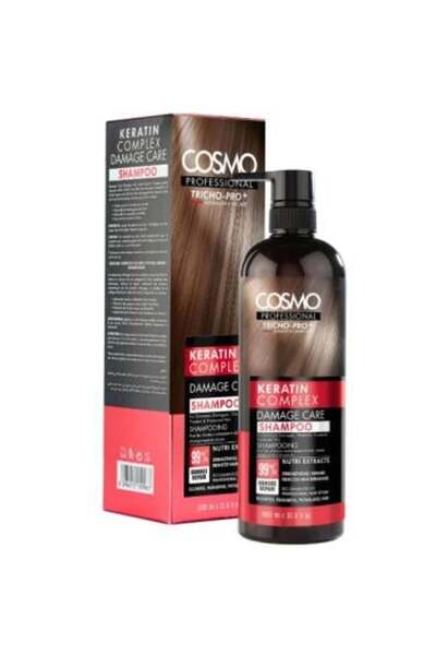 Cosmo Professional Tricho Pro+ Damage Care Shampoo Keratin Complex from - 100...