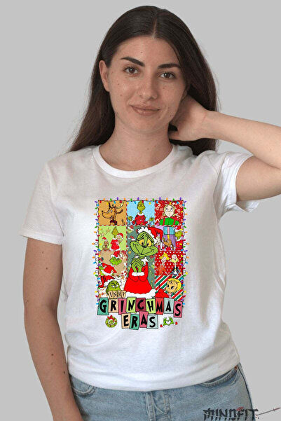 GILDAN Tricou De Craciun Grinch Si Eras Festive Dama