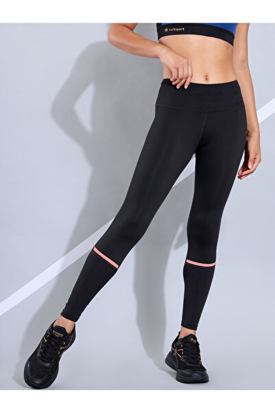 Cult By Styli Women Black Printed Leggings