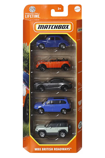 Matchbox Комплект от 5 масинутни Matchbox - MBX