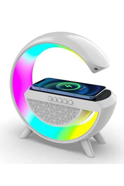 China G500 Multifunctional Speaker 3 in 1 RGB LED lamp smart bluetooth Wireless phone charger