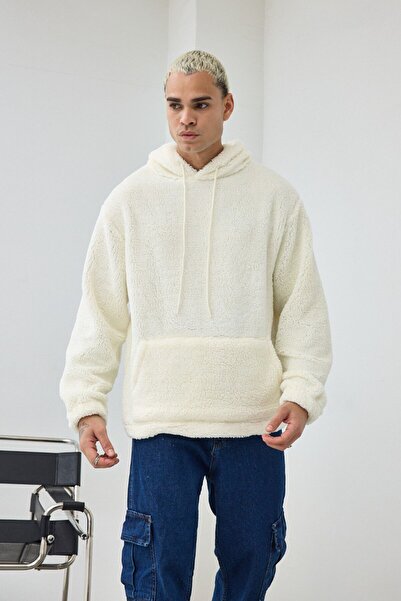 Weyeze Hooded Basic Plush Sweat Ag-K87011Wyz