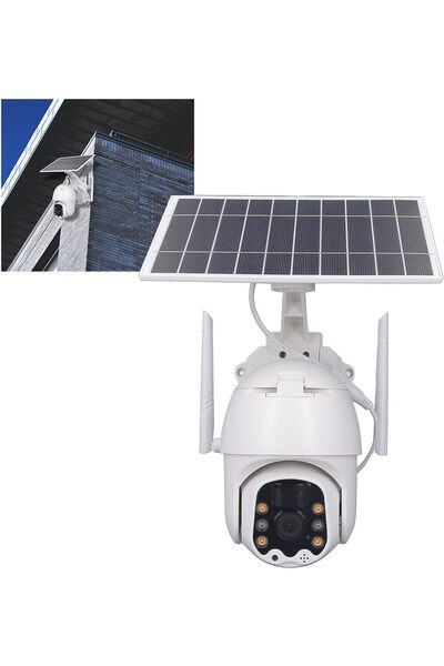 MOHAMED Wireless Solar PTZ Outdoor Surveillance Camera