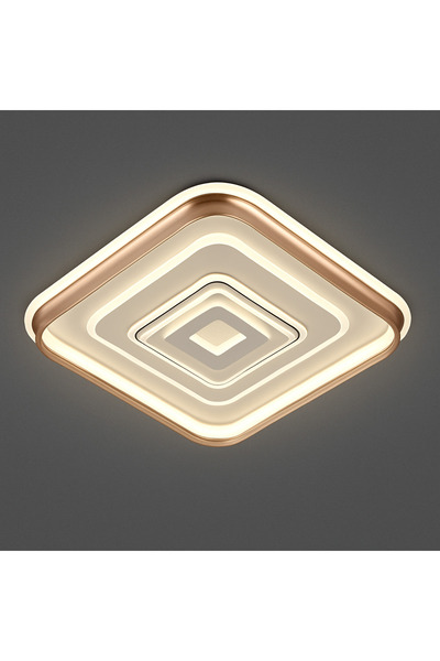 KUZENLER ✨ Orvia TrioLux Kare – LED’li 3 Renk Kumandalı Tavan Aydınlatma