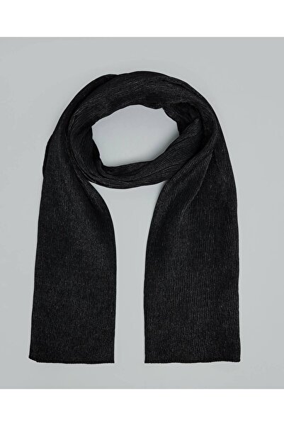 R&B Black Women's Pleated Scarf